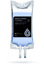 Energy Boost IV Treatment energy improving vitamin boost cocktail in iv bag