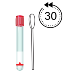 Covid-19-Rapid-Antigen-Test3-30 illustration of an eprouvette and a swab for covid testing