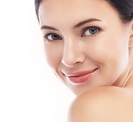 colagen peptide skin beautiful woman with smooth skin